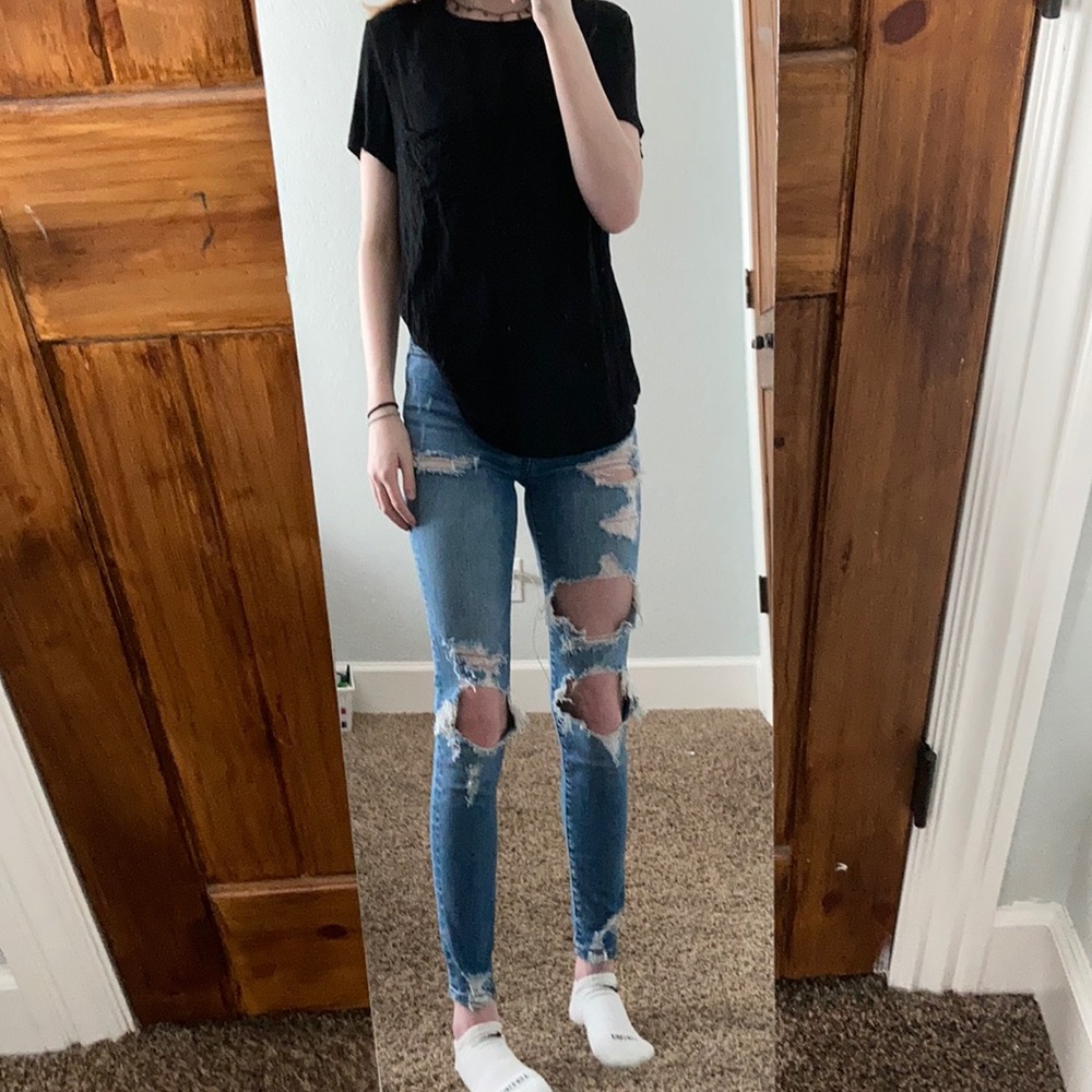American Eagle Ripped Jeans